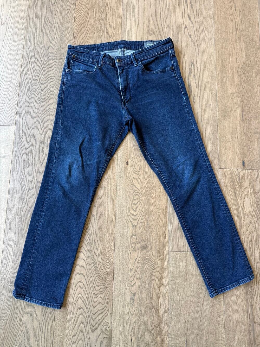 Bonobos Men's Slim Fit Dark Wash Blue Denim Jeans 34/30